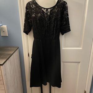 Black lace dress. NWOT.